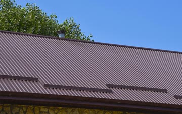 typical Little Hormead corrugated roof uses